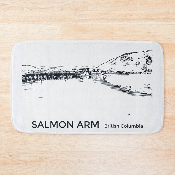 Item preview, Salmon Arm British Columbia designed and sold by Lakeric Cityscapes.
