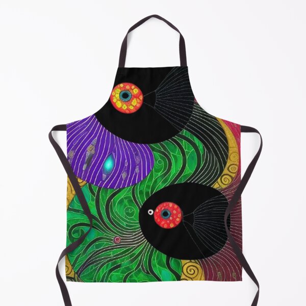 Item preview, Abstract Fish Art designed and sold by TheDarkWardrobe.