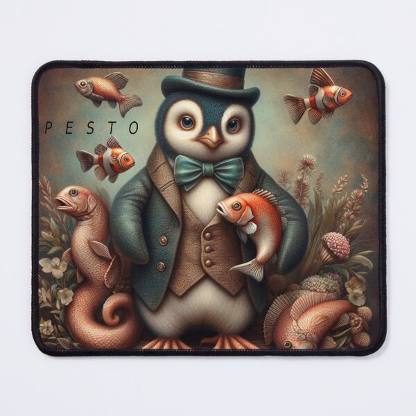 Item preview, Pesto the Penguin Hosts an Underwater Fishy Feast designed and sold by freackly.