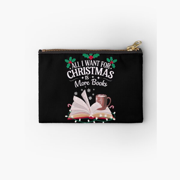 Item preview, All I Want for Christmas is More Books - Cozy Reading Design designed and sold by BunBuntheDog-.