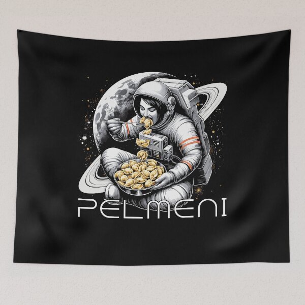 Item preview, Astronaut Astronaut Pelmeni delicious gift designed and sold by Pineapple-Tree.