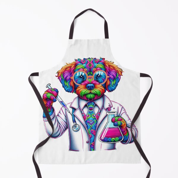 Item preview, Dog in science designed and sold by Osher-BioArt.