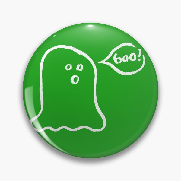 Item preview, Boo  Brighter Slime Green Ghost  designed and sold by MagentaTwilight.
