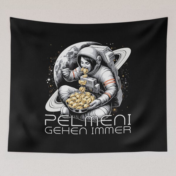 Item preview, Astronaut Astronaut Pelmeni delicious gift designed and sold by Pineapple-Tree.