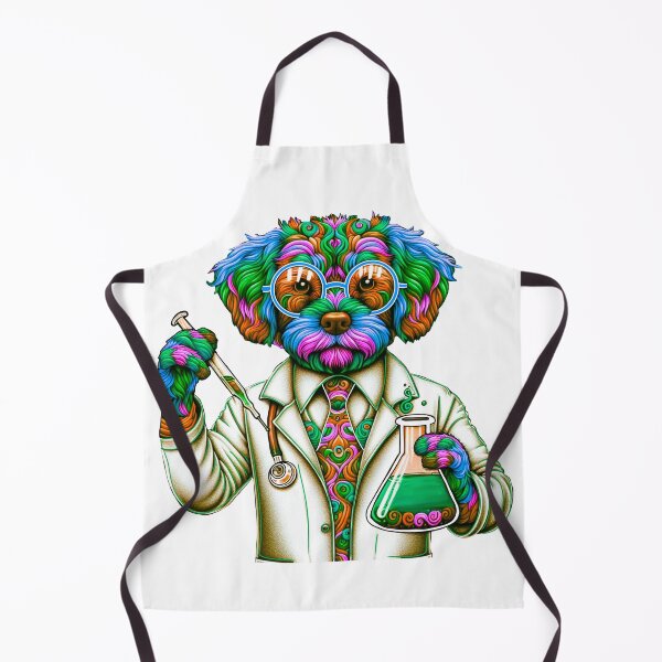 Item preview, Dog in science designed and sold by Osher-BioArt.