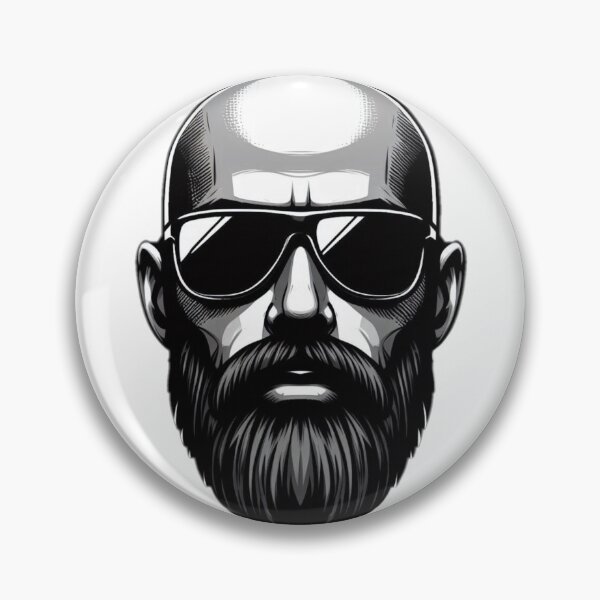 Item preview, Bald Man With Sunglasses v3 designed and sold by GeneralDaily.