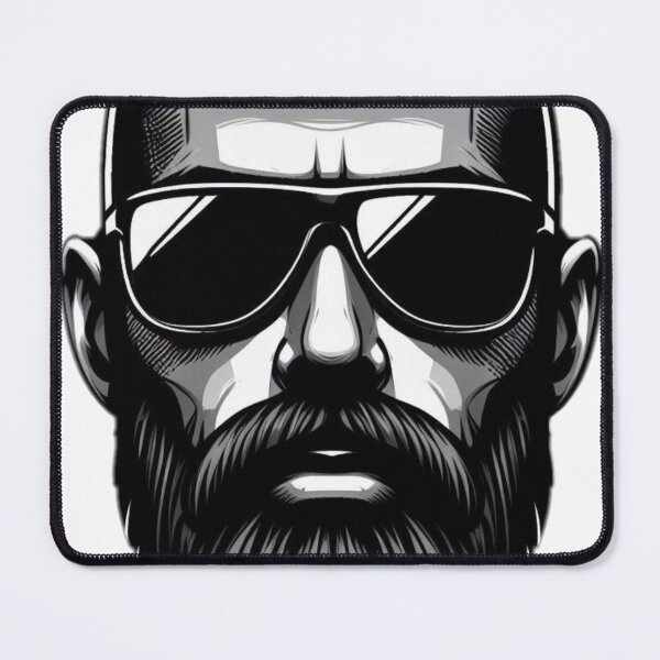 Item preview, Bald Man With Sunglasses v3 designed and sold by GeneralDaily.
