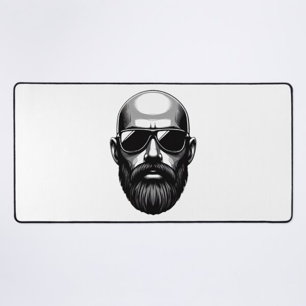 Item preview, Bald Man With Sunglasses v3 designed and sold by GeneralDaily.
