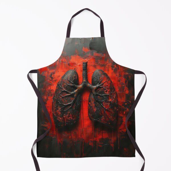 Item preview, Black anatomical lungs designed and sold by AImazeD.