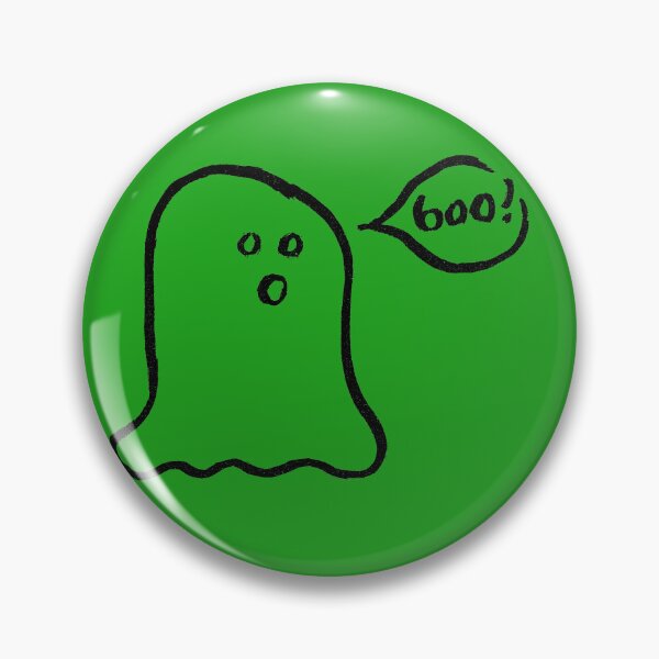Item preview, Boo  Bright Slime Green Ghost  designed and sold by MagentaTwilight.