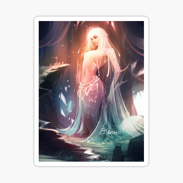 Goddess of the Rising Tide Sticker