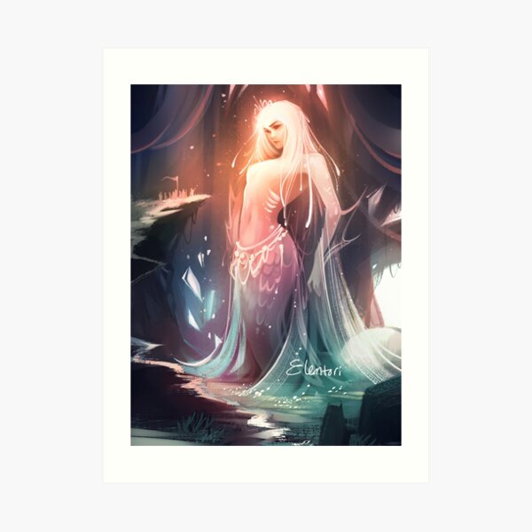 Goddess of the Rising Tide Art Print