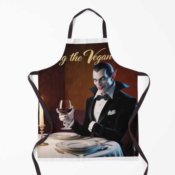 Item preview, Vegan vampire with wine designed and sold by itskrrish.