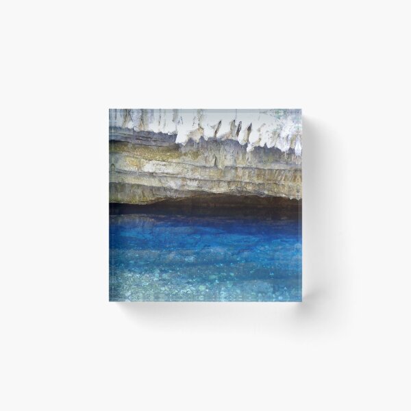 Item preview, Cave wall and blue water, Kefalonia 1 designed and sold by paulboizot.