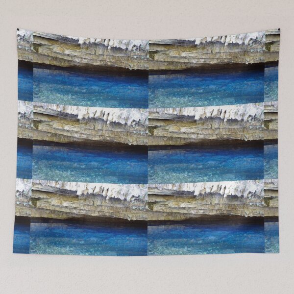 Item preview, Cave wall and blue water, Kefalonia 1 designed and sold by paulboizot.