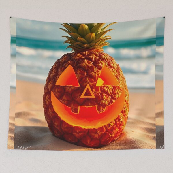 Item preview, Pineapple Jack-o’-lantern designed and sold by MatrixTattoo.