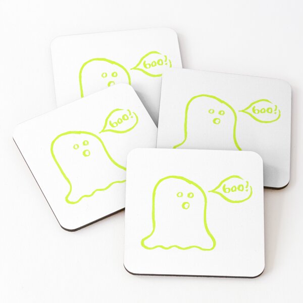 Item preview, Boo  Bright Ghost Radioactive Yellow designed and sold by MagentaTwilight.