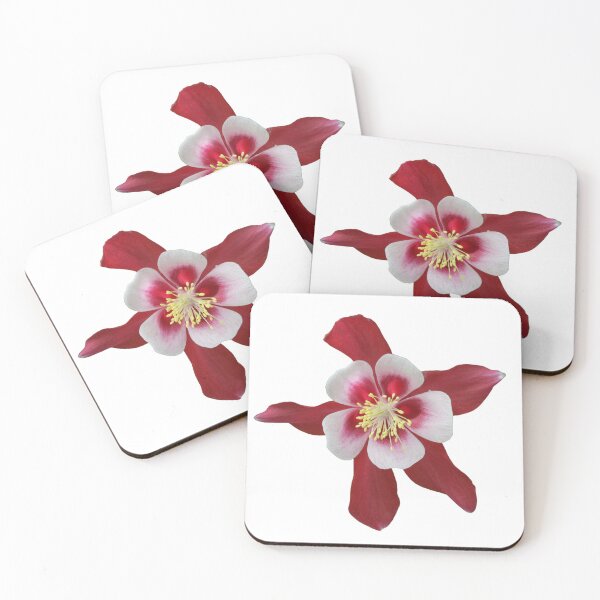 Item preview, Red Colorado Columbine Flower designed and sold by GenuineNewBe.