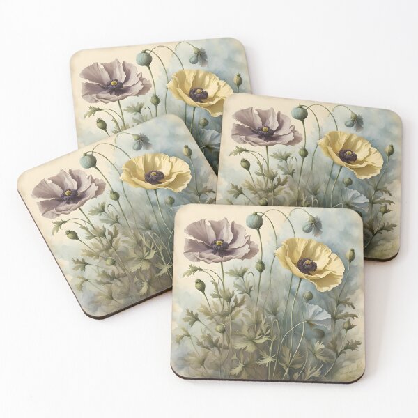 Item preview, Whispers of Poppies: A Vintage Bloom designed and sold by TisaMayfly.