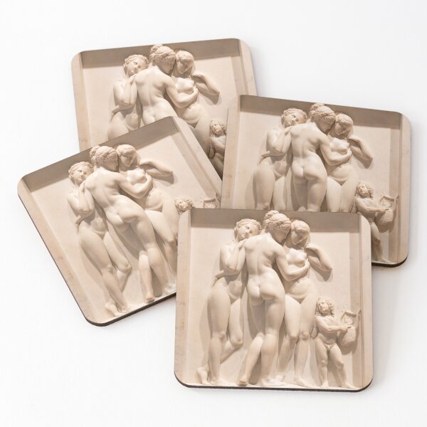 Item preview, The Three Graces by sculptor Thorvaldsen. designed and sold by Paolo Modena Photography    -   Fine Italian Art.