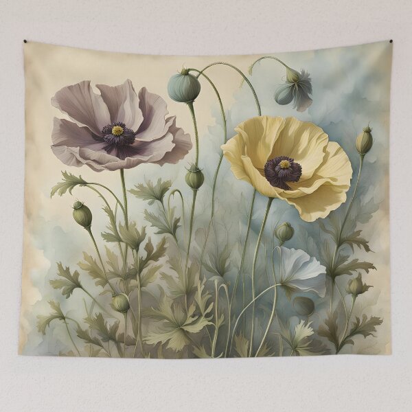 Item preview, Whispers of Poppies: A Vintage Bloom designed and sold by TisaMayfly.