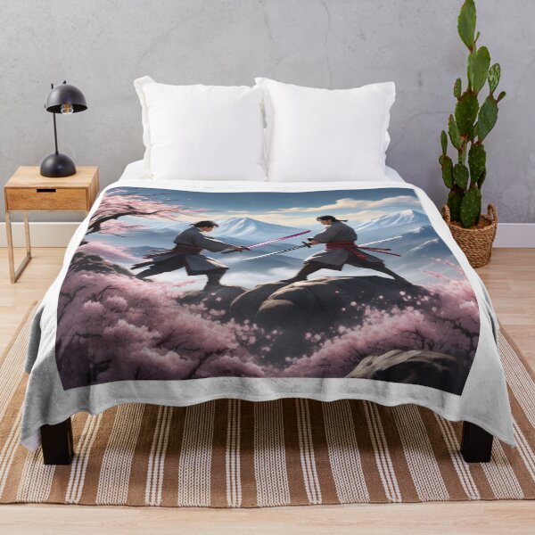 Item preview, Epic Sword Duel on a Mountain designed and sold by MarkLines.