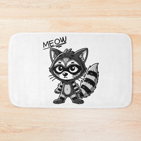 Item preview, I’m just a cat. Halloween Raccoon designed and sold by Rlyehinmate.