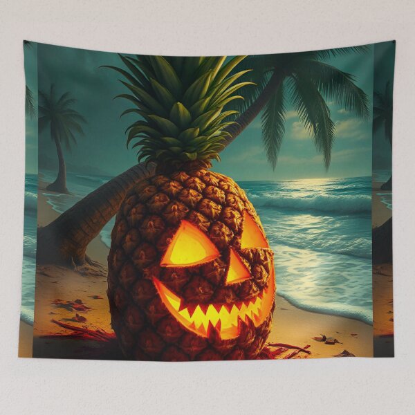 Item preview, Pineapple Jack-o’-lantern designed and sold by MatrixTattoo.