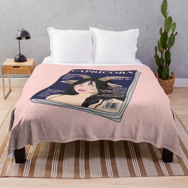 Item preview, Capricorn Zodiac Magazine Art – Stylish Horoscope Illustration designed and sold by Stevie-Please.