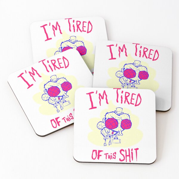 Item preview, I'm tired of this shit! COLOR | Funny shirt designed and sold by Coppernix.