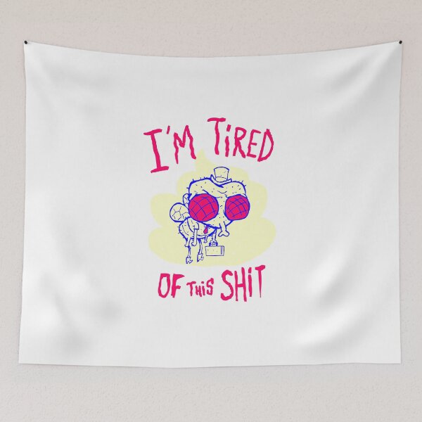 Item preview, I'm tired of this shit! COLOR | Funny shirt designed and sold by Coppernix.