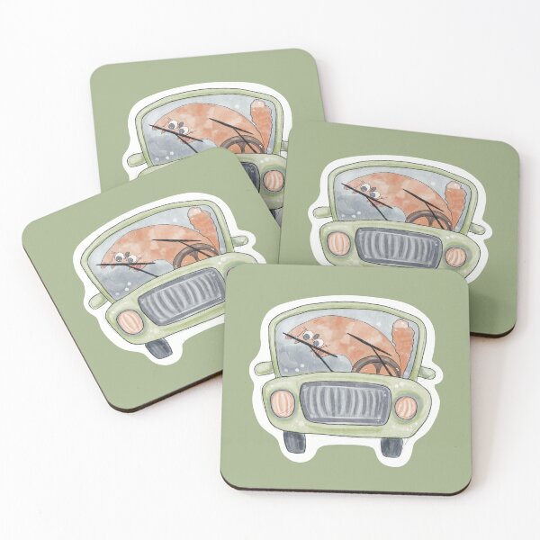 Item preview, The Dangers Of Cats Driving Cars designed and sold by Julia Sol.