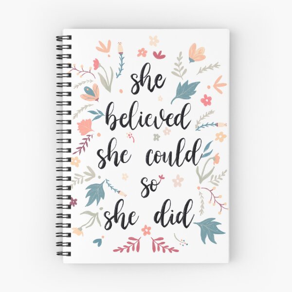 Item preview, SHE BELIEVED - she could so she did - Pale Colors designed and sold by GinColorist.