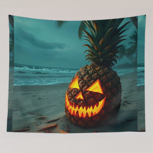 Item preview, Pineapple Jack-o’-lantern designed and sold by MatrixTattoo.