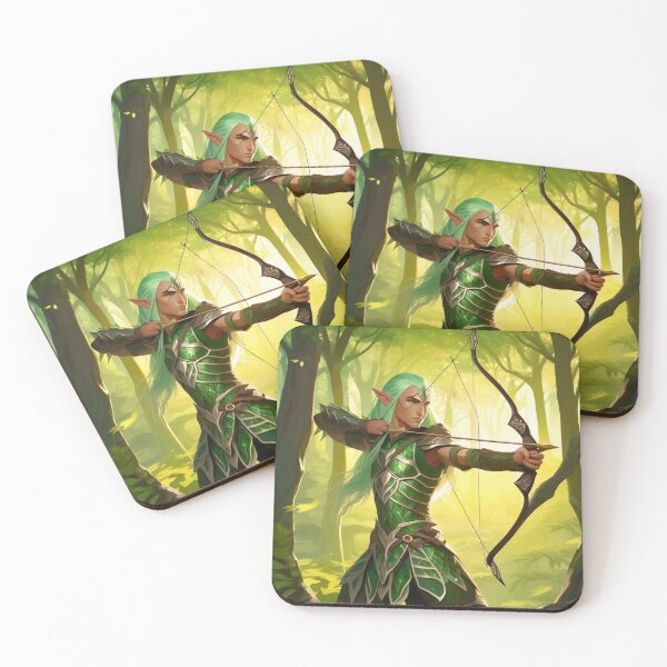 Item preview, Fantasy Archer in Mystic Forest designed and sold by MarkLines.