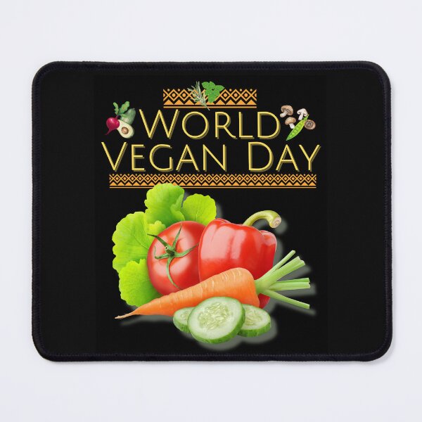 Item preview, Celebrate World Vegan Day Colorful Vegetable Design designed and sold by EarthArtDesigns.