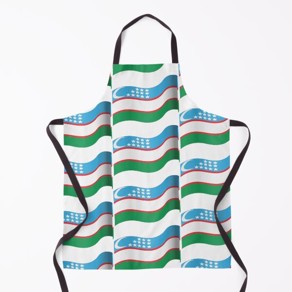 Item preview, Uzbekistan Flag designed and sold by HarveyHandcraftsandDesigns.