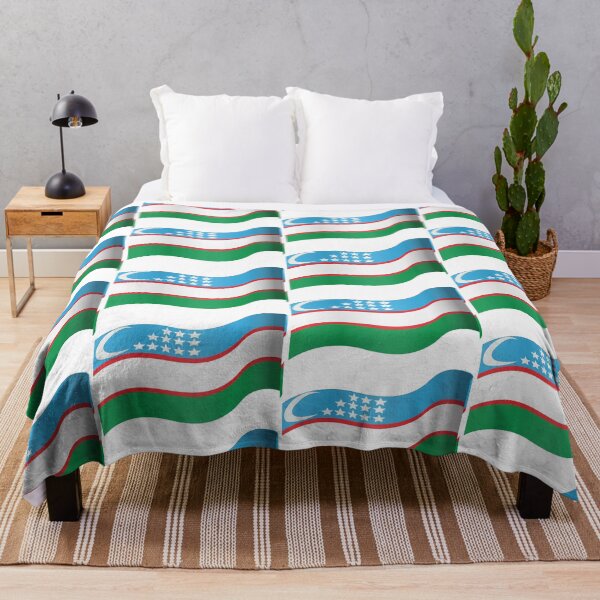 Item preview, Uzbekistan Flag designed and sold by HarveyHandcraftsandDesigns.