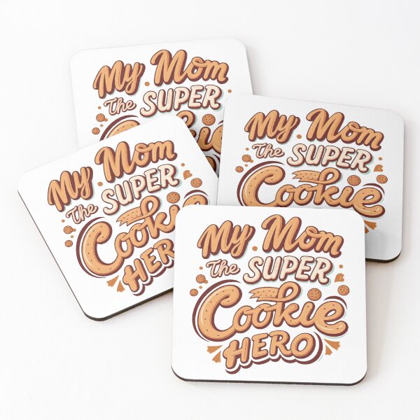 Item preview, Mom super cookie hero designed and sold by BlackCoralArt.