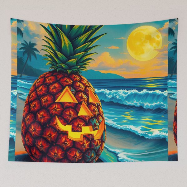 Item preview, Pineapple Jack-o’-lantern designed and sold by MatrixTattoo.