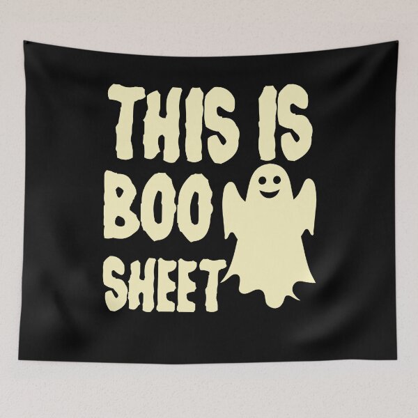 Item preview, This Is Boo Sheet Ghost Retro Halloween Costume Men Women T-Shirt designed and sold by mourad2018.