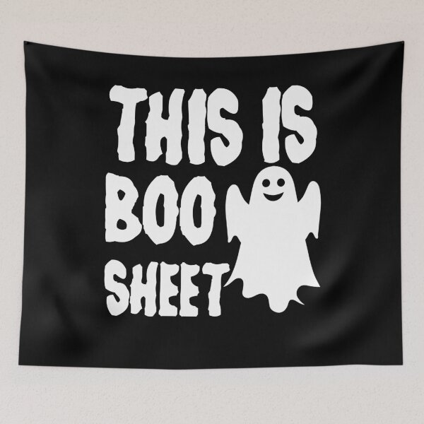 Item preview, This Is Boo Sheet Ghost Retro Halloween Costume Men Women T-Shirt designed and sold by mourad2018.