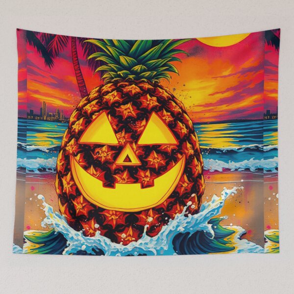 Item preview, Pineapple Jack-o’-lantern designed and sold by MatrixTattoo.
