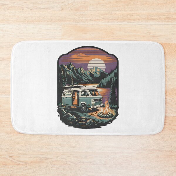 Item preview, Summer in the Outback And Camping in the wilderness at sunrise designed and sold by Ammar Studio.