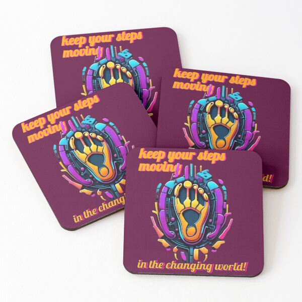 Item preview, Keep your steps moving in the changing world designed and sold by DesignPrePress.