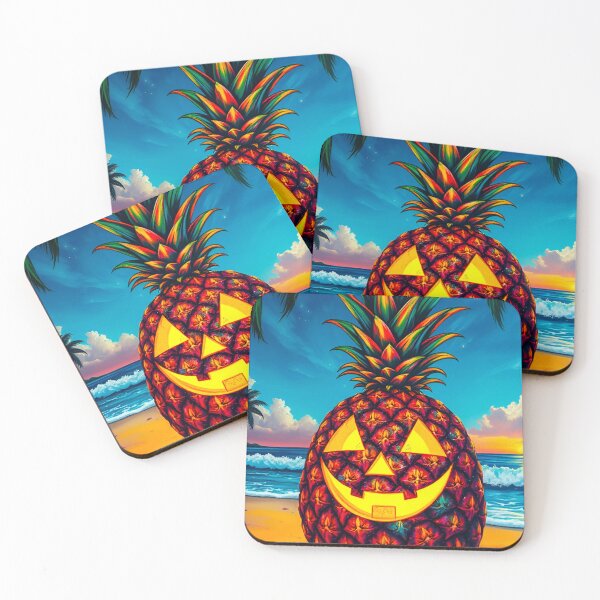 Item preview, Pineapple Jack-o’-lantern designed and sold by MatrixTattoo.