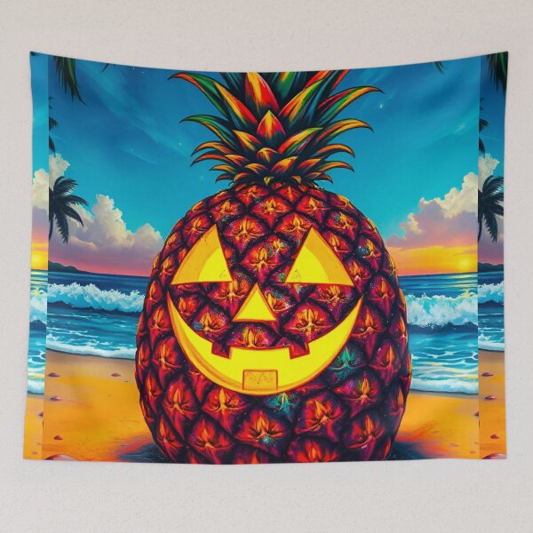 Item preview, Pineapple Jack-o’-lantern designed and sold by MatrixTattoo.
