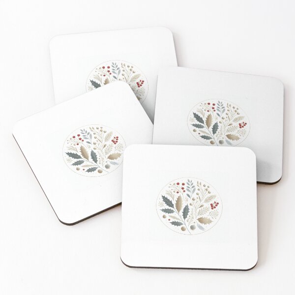 Item preview, Winter Botanical Pattern designed and sold by SipandStan.