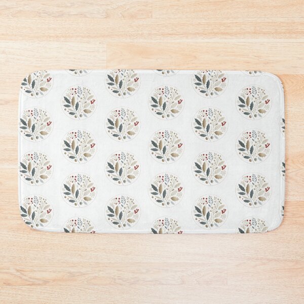 Item preview, Winter Botanical Pattern designed and sold by SipandStan.