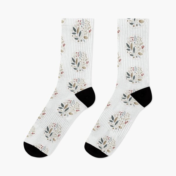Item preview, Winter Botanical Pattern designed and sold by SipandStan.